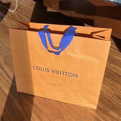 lv paper bag for sale.